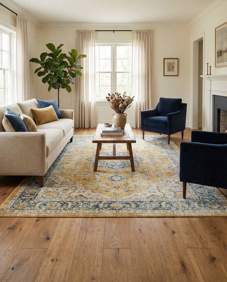 Detail image of 8' x 10' Madeline Vintage Rug