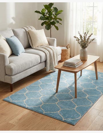 3' x 5' 3 Trellis Frieze Rug