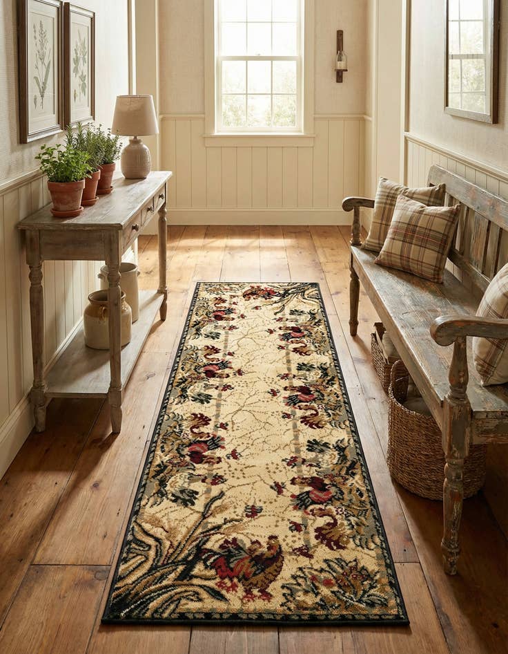 Detail image of 2' x 6' Country Runner Rug