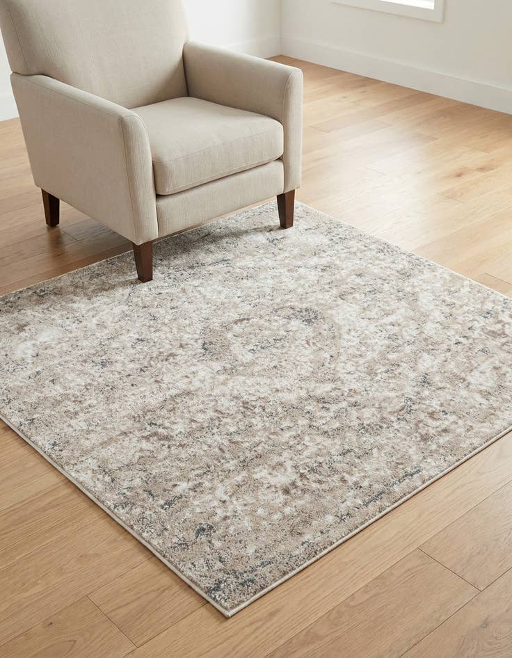 Detail image of 4' x 4' Oregon Square Rug