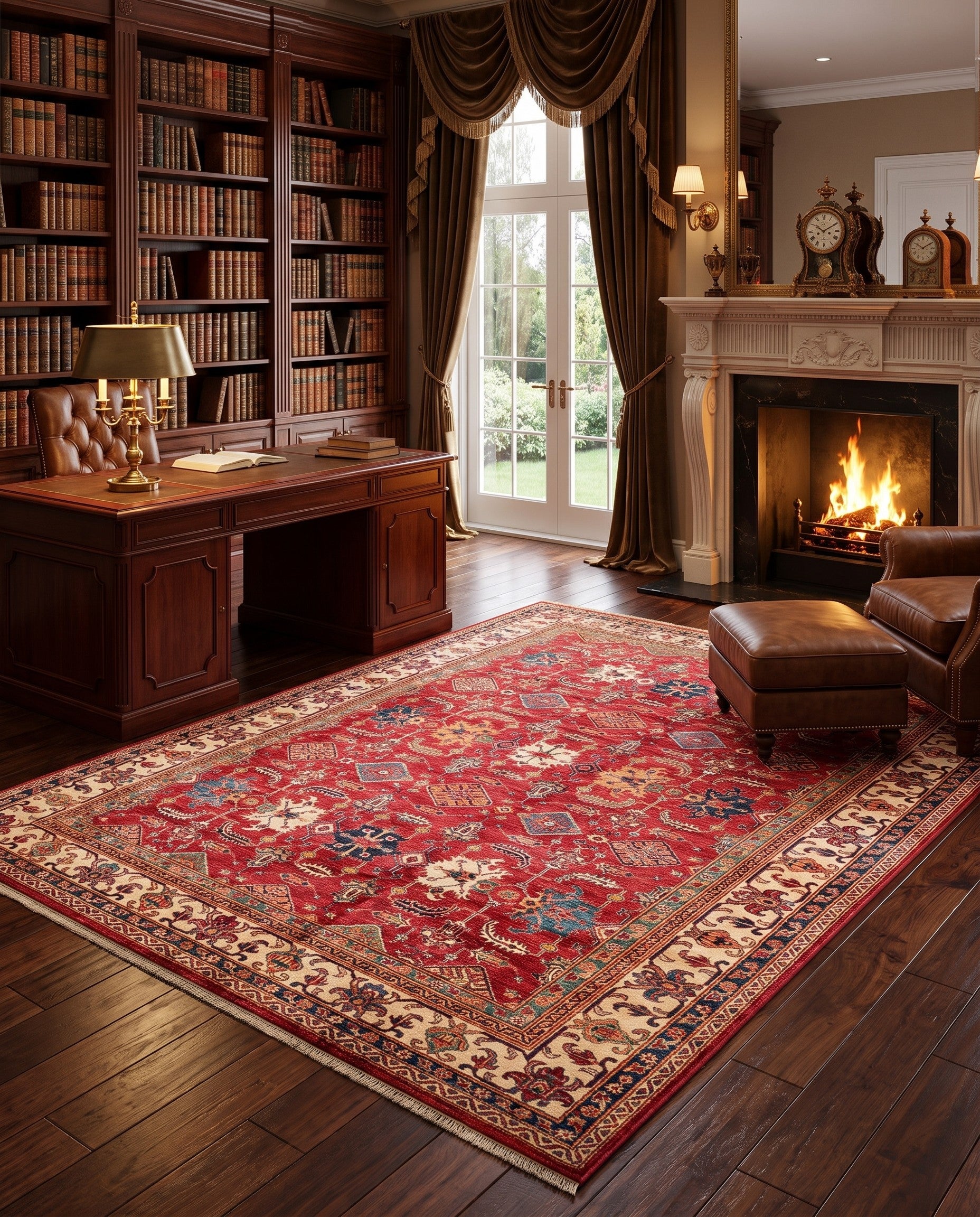 8' 1 x 10' 4 Hand Knotted Kazak Rug