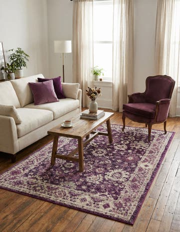 Purple Madeline Rug