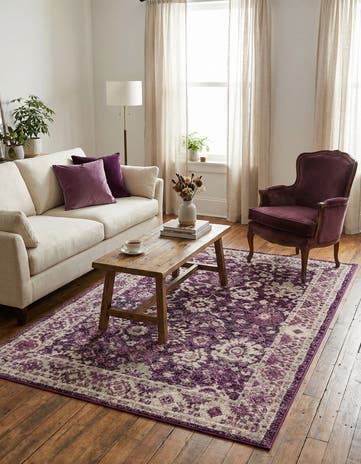 Purple Madeline Rug