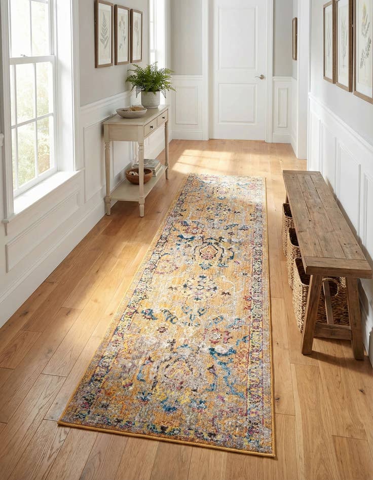 Detail image of 2' 3 x 8' Prism Runner Rug