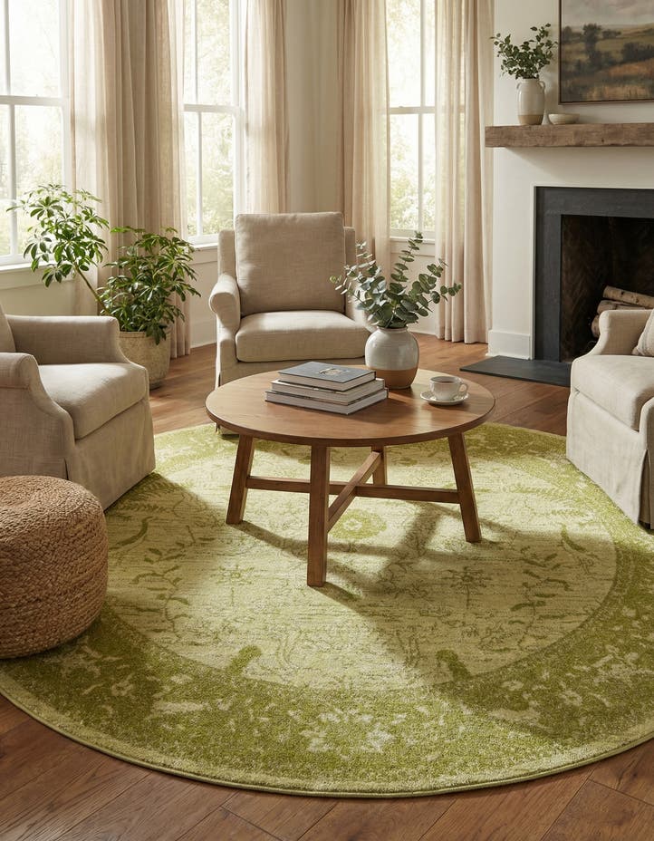 7' 10 x 7' 10 Miranda Round Rug