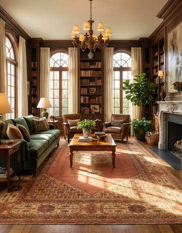 12' 8 x 19' 8 Hand Knotted Bucharest Wool Rug