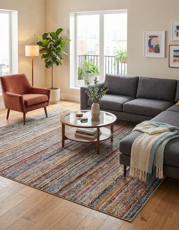 9' 10 x 9' 10 Gemstone Square Rug