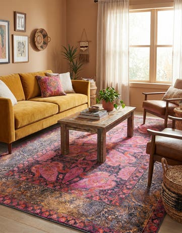 5' 3 x 8' Washable Mangata Rug