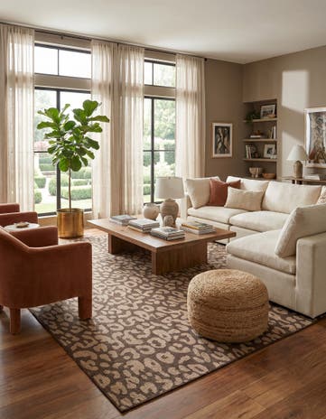 13' x 13' Dunes Square Rug