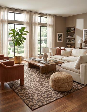 13' x 13' Dunes Square Rug