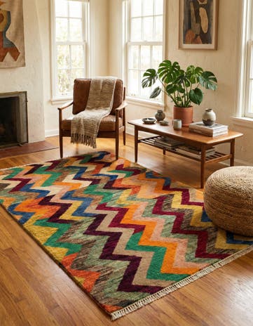 4' 2 x 6' Hand Knotted Balouch Wool Rug