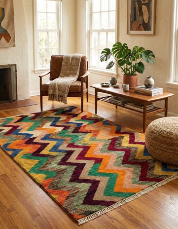 4' 2 x 6' Hand Knotted Balouch Wool Rug