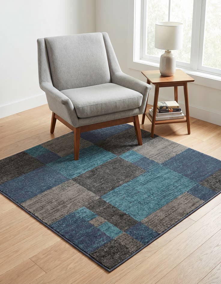 Detail image of 4' x 4' Harvest Square Rug