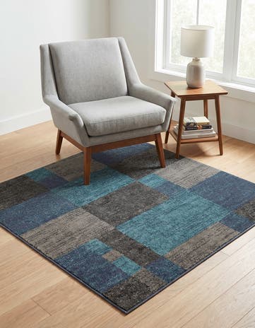 4' x 4' Equinox Square Rug