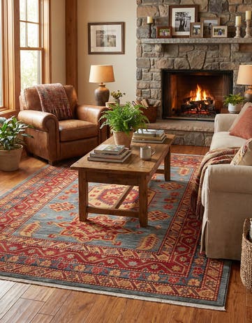 Light Blue Sara Rug