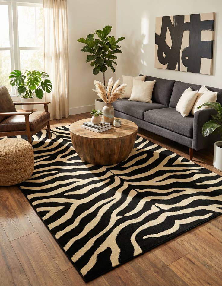 Detail image of 7' 10 x 10' Safari Rug