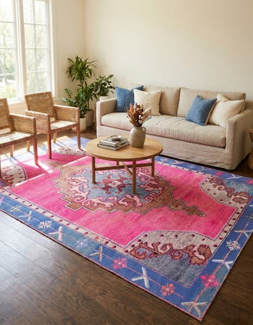 7' 6 x 10' 6 Washable Timeless Rug