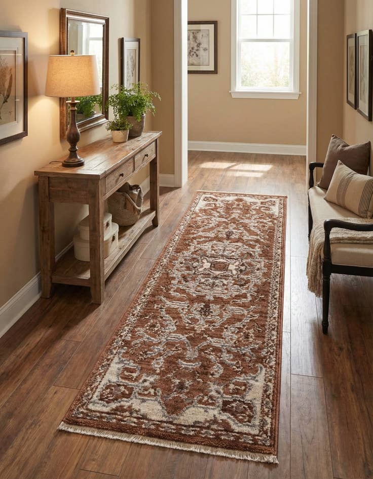 Detail image of 2' x 6' 3 Grand Tradition Runner Rug