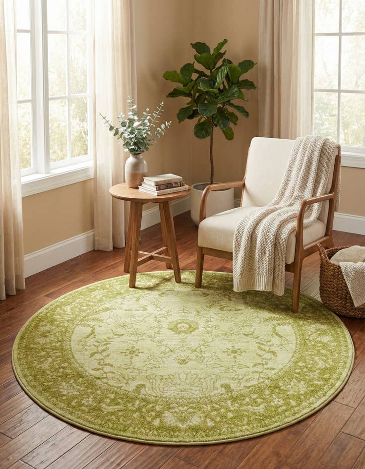 Detail image of 6' x 6' Vista Round Rug
