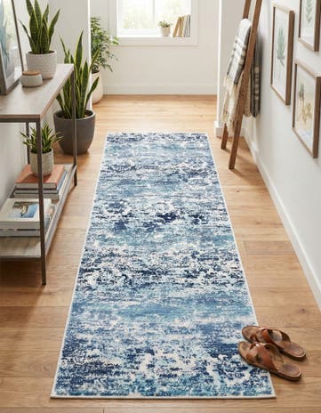 Blue Budapest Runner Rug