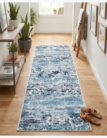 Blue Budapest Runner Rug