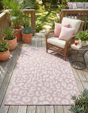 3' x 5' 3 Easy-Clean Safari Indoor / Outdoor Rug
