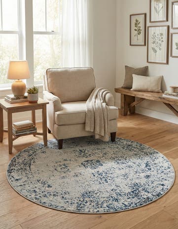 5' 3 x 5' 3 Monte Carlo Round Rug
