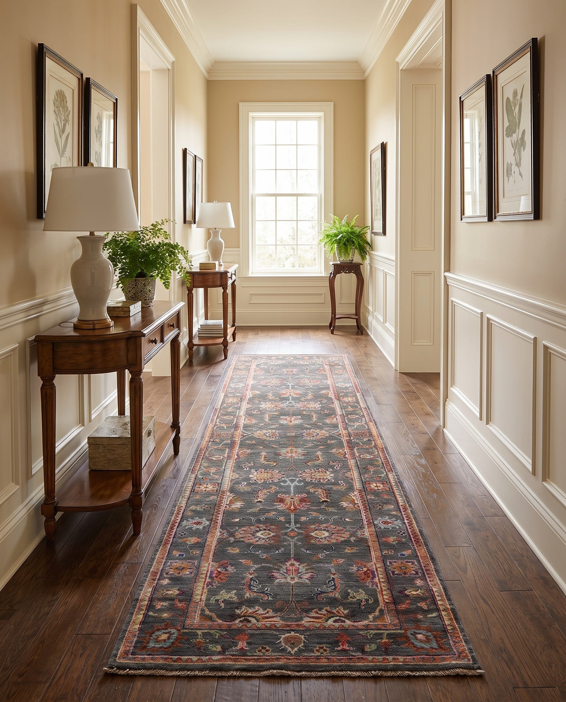 2' 9 x 10' 4 Hand Knotted Ariana Ziegler Runner Rug