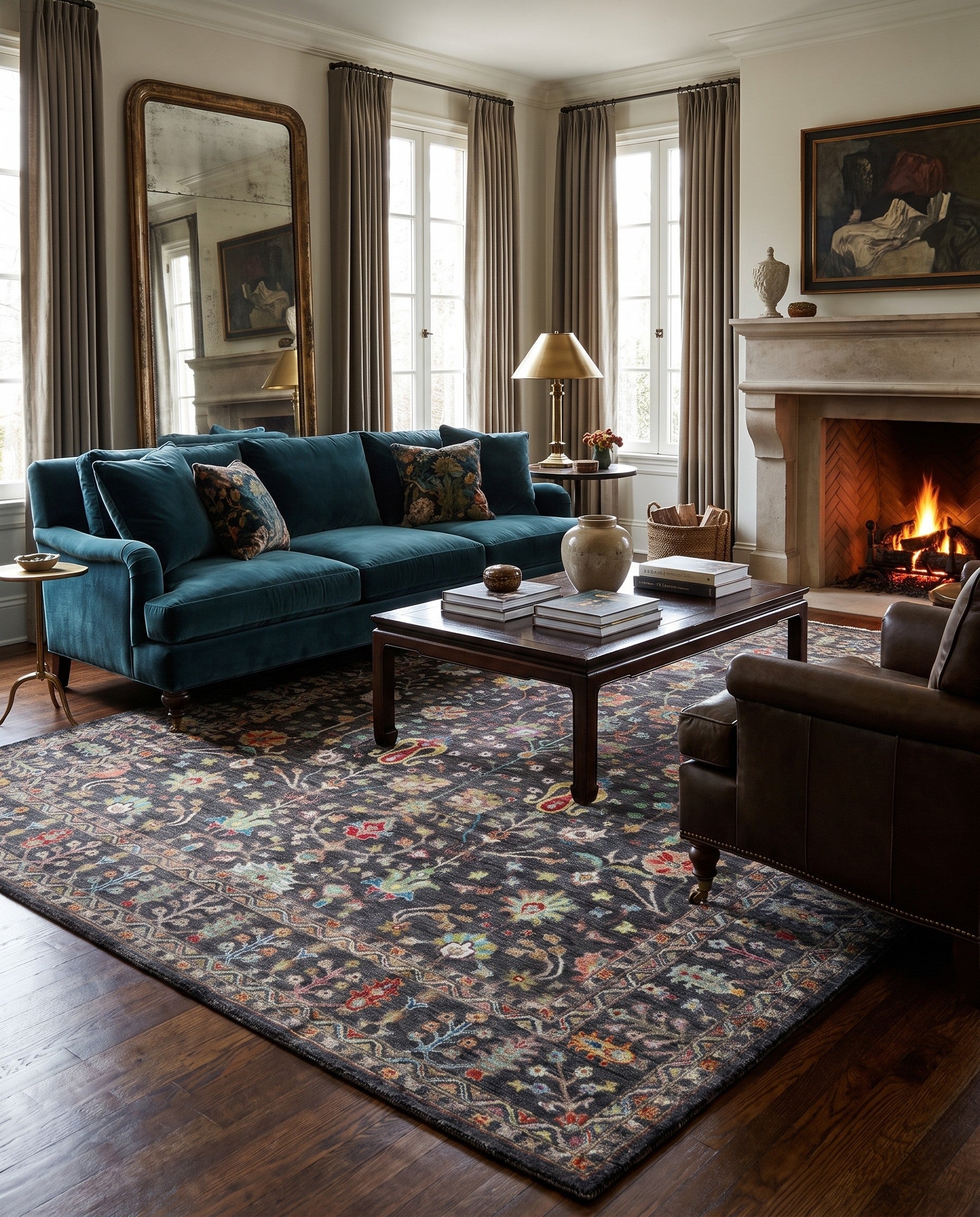 8' 2 x 10' Hand Knotted Ariana Rug
