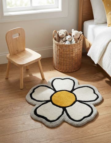 2' 2 x 2' 2 Playtime Kids Wool Freeform Rug