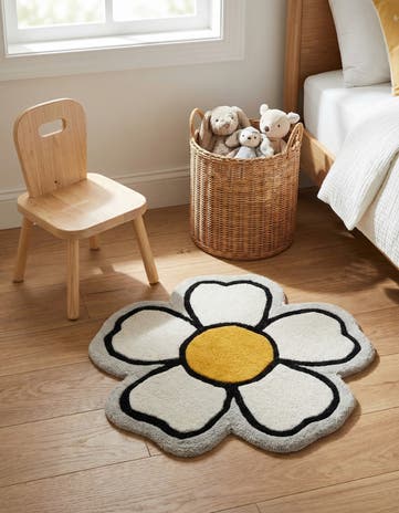 2' 2 x 2' 2 Playtime Kids Wool Freeform Rug