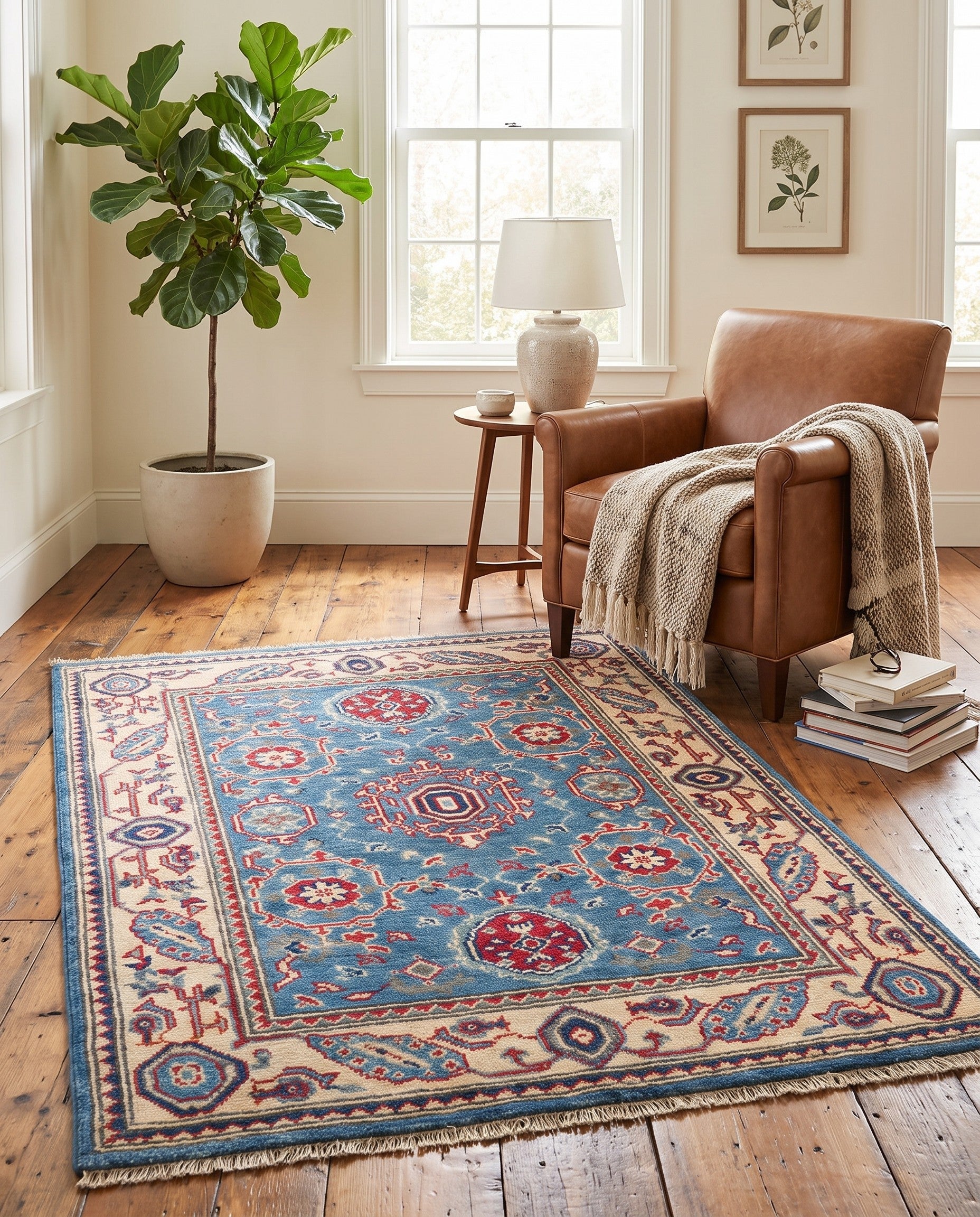 2' 10 x 3' 11 Hand Knotted Kazak Rug