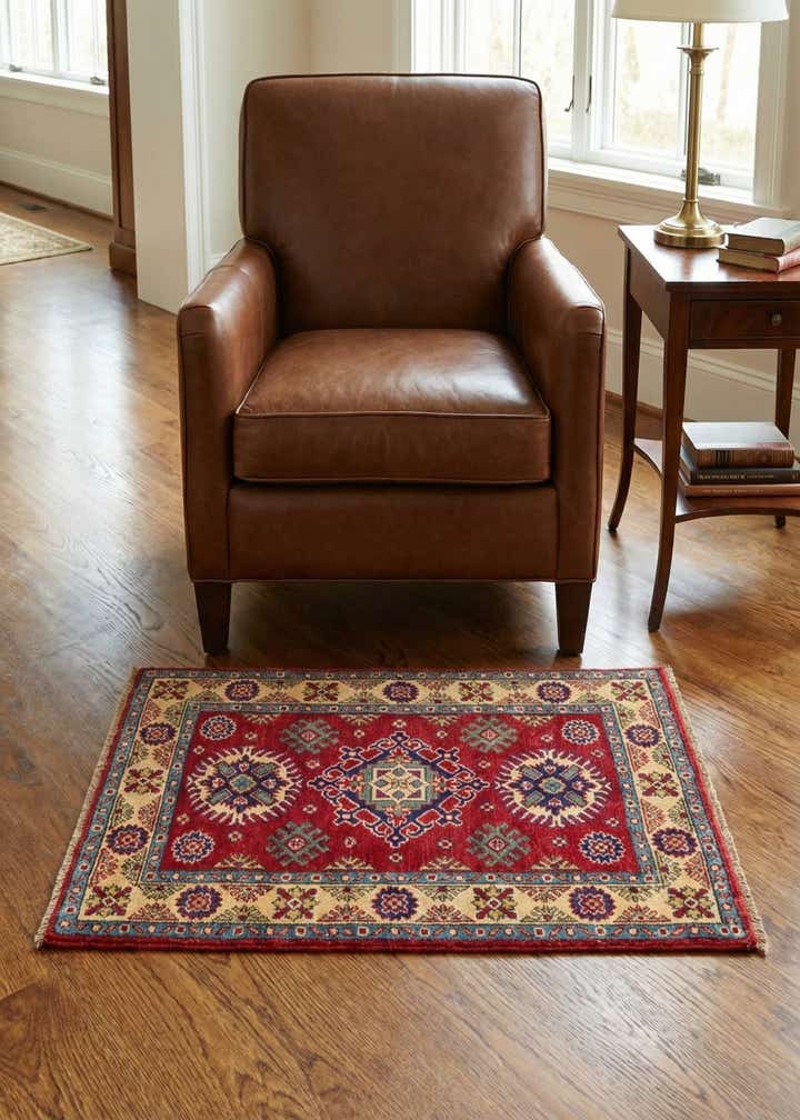 2' 9 x 3' 9 Hand Knotted Kazak Rug