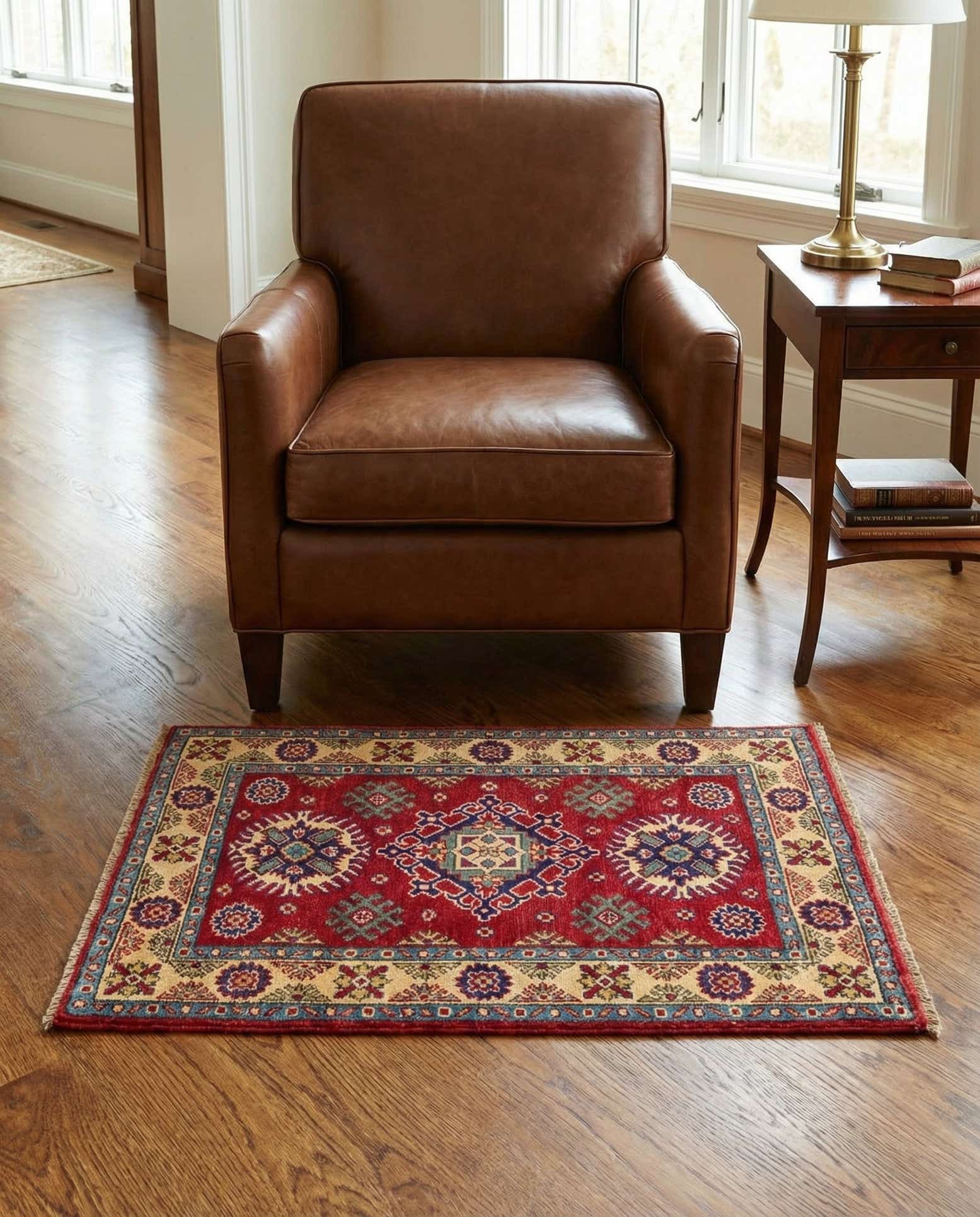 2' 9 x 3' 9 Hand Knotted Kazak Rug