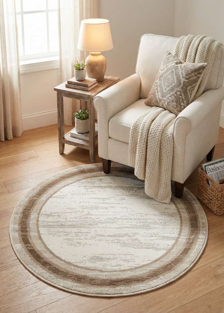 3' 1 x 3' 1 Laguna Round Rug