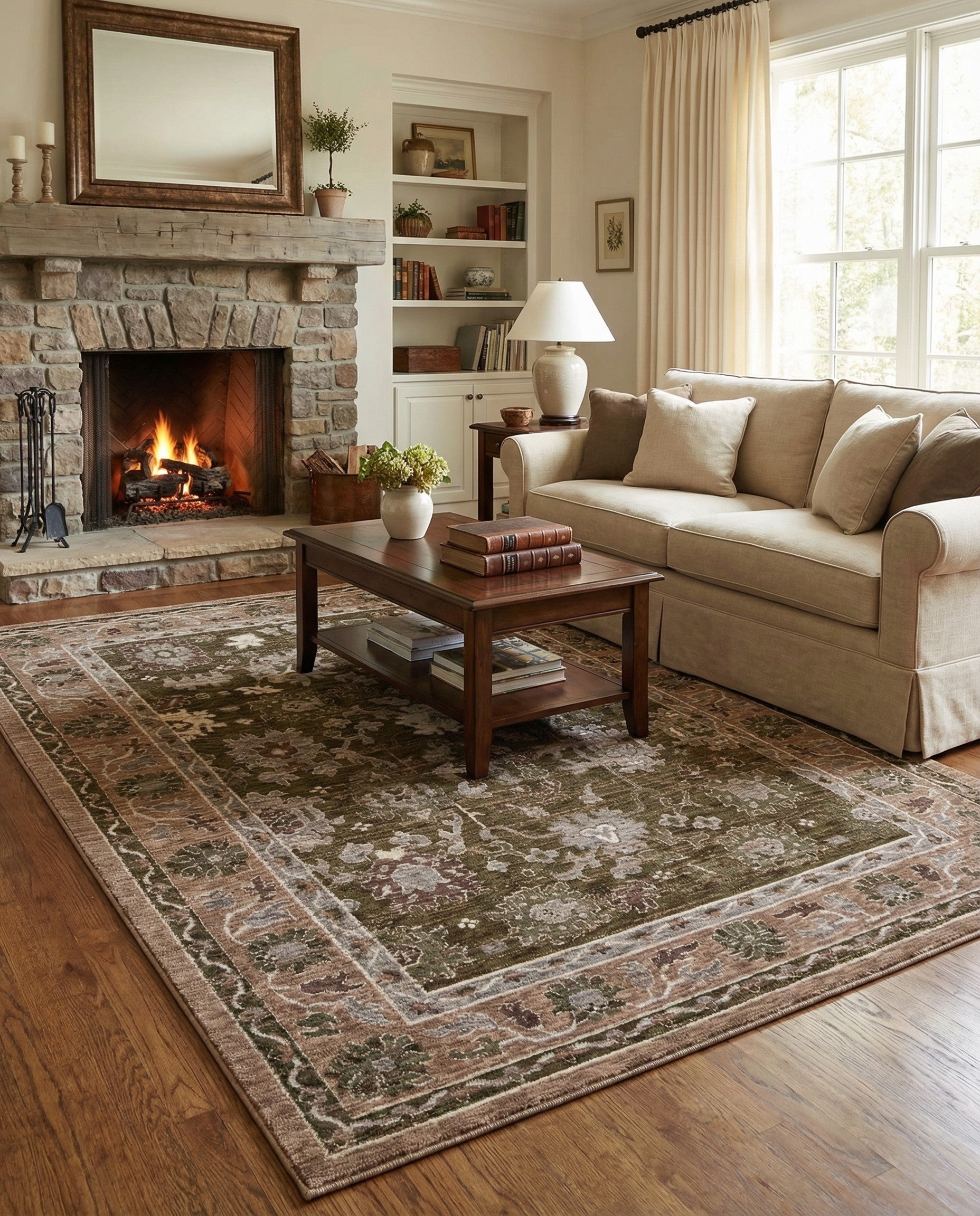 Primary image 9' x 12' 6 Grand Tradition Rug