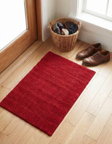 2' 2 x 3' Solid Frieze Rug