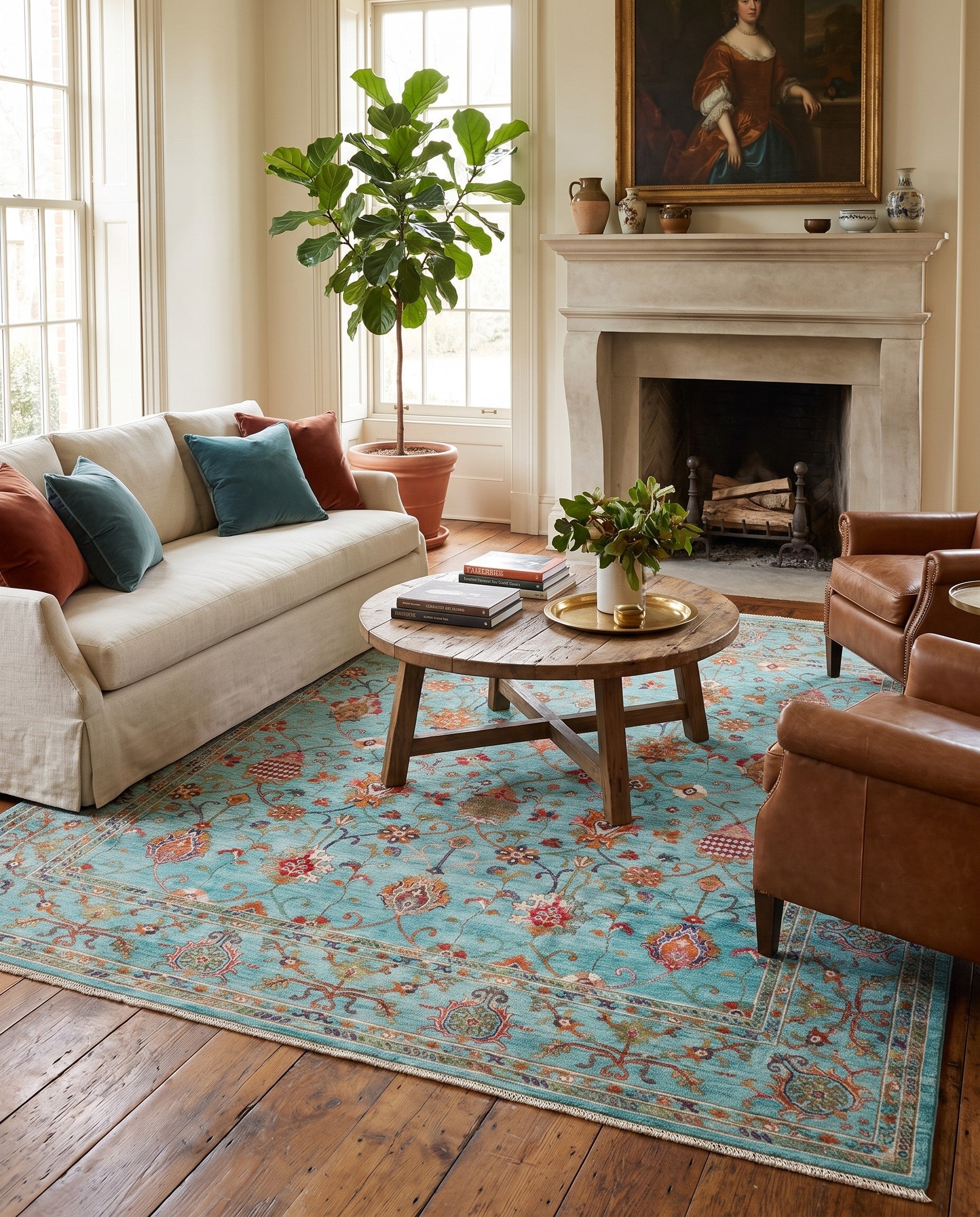 8' 3 x 9' 10 Hand Knotted Ariana Rug