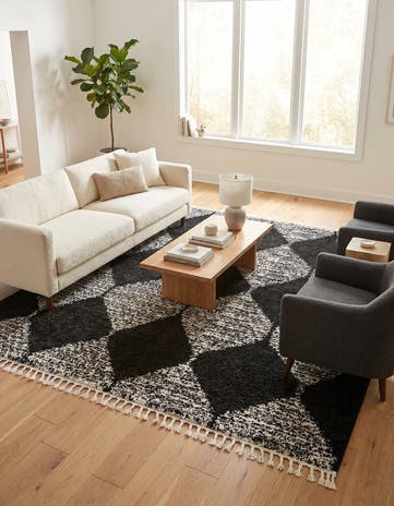 10' x 10' Serenity Shag Square Rug