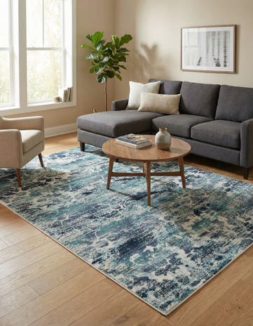 Blue Budapest Rug