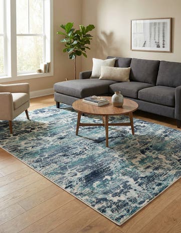 Blue Budapest Rug