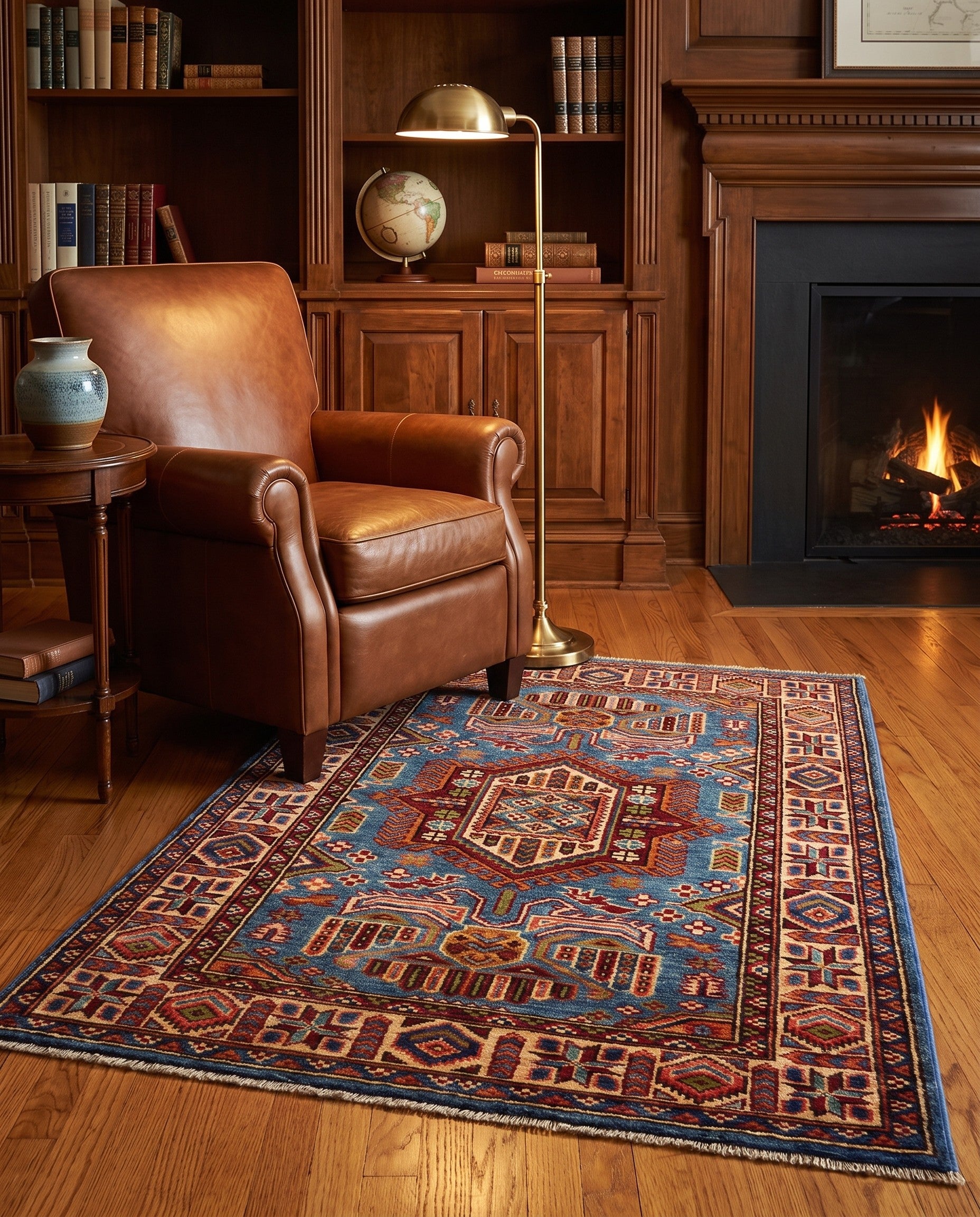 2' 8 x 3' 10 Hand Knotted Kazak Rug