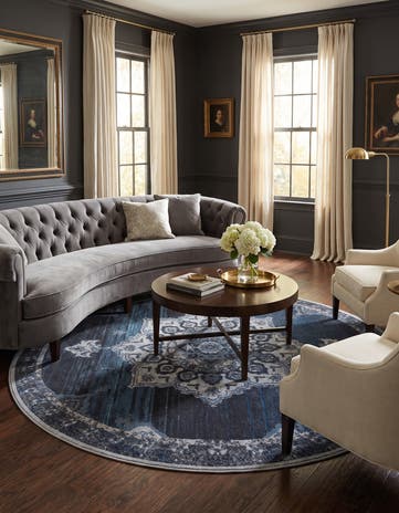8' x 8' Renaissance Round Rug