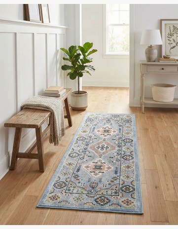 2' x 5' Kamala Washable Runner Rug