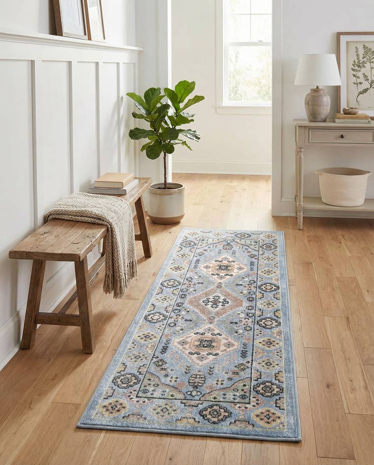 Detail image of 2' x 5' Kamala Washable Runner Rug