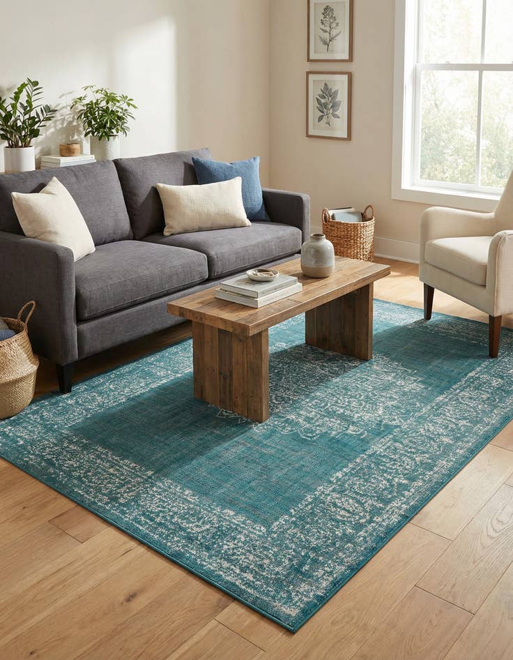 Detail image of 5' 3 x 8' Aarhus Rug