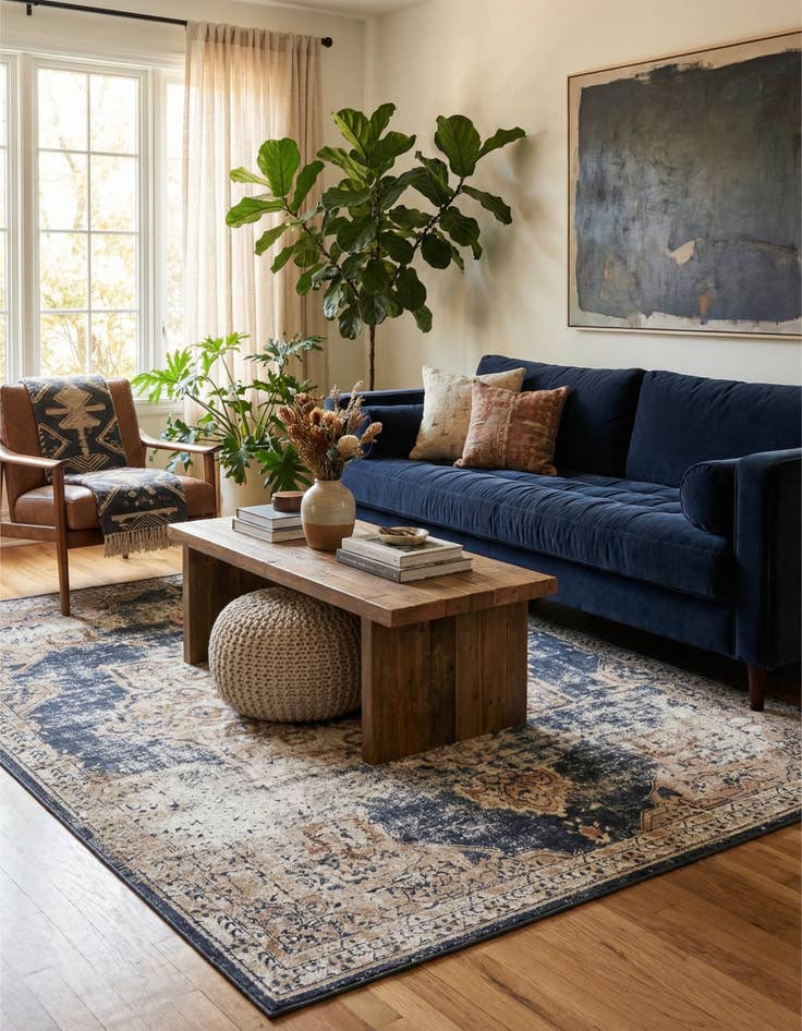 Detail image of 7' 10 x 10' Eliza Rug