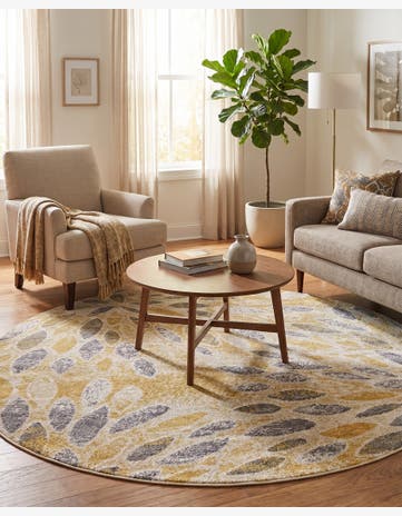 7' x 7' Charleston Round Rug