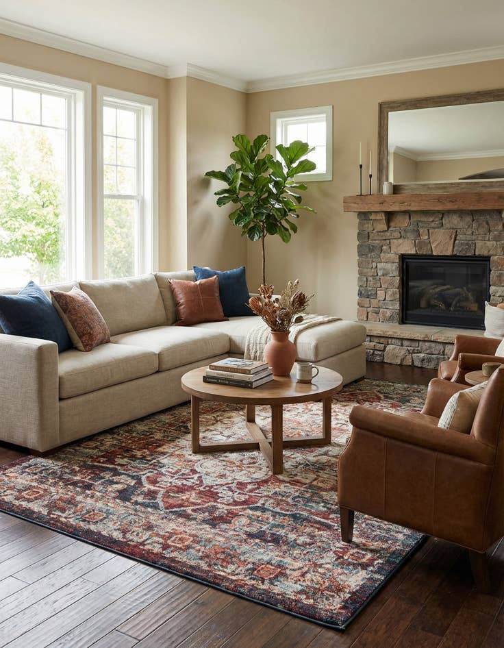 Detail image of 7' 1 x 10' Isabella Rug