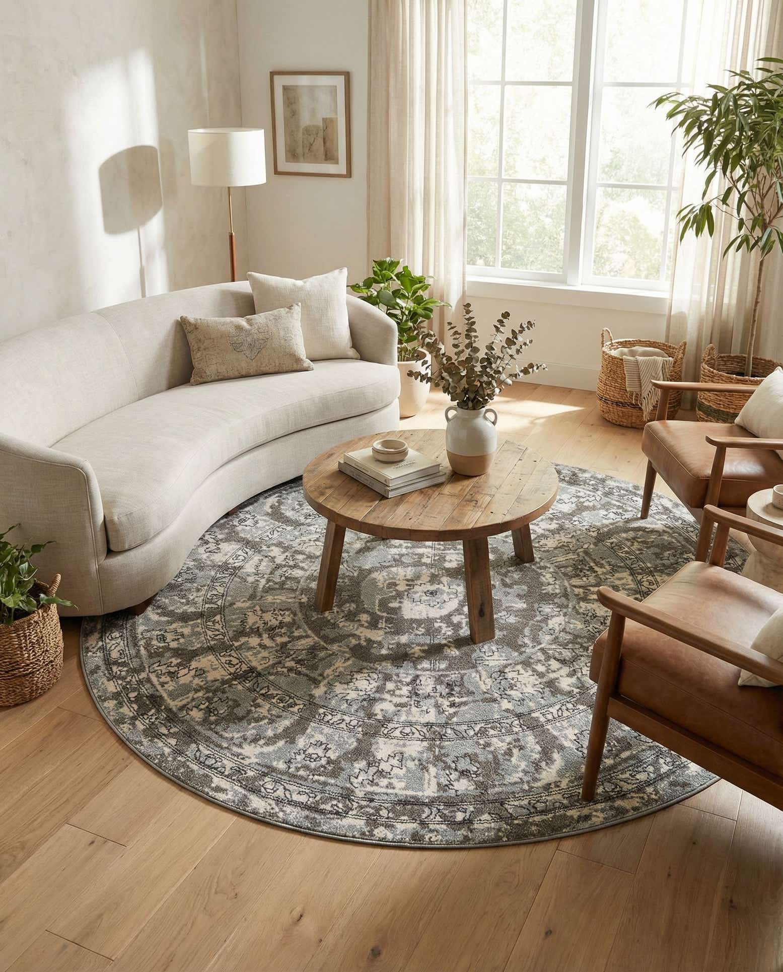 7' 10 x 7' 10 Vista Round Rug